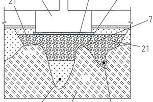 復雜喀斯特地質中土石地基施工結構