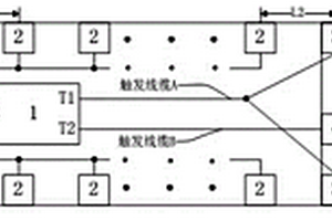 單點激發多點接收礦井巷道超前探測裝置
