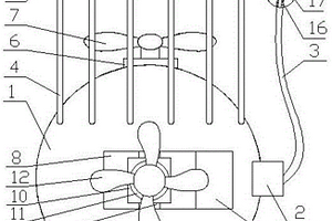 水下探礦用雙螺旋槳機器人