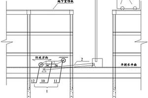 硬巖層地質逆作法施工的切割式掘進挖土裝置及系統