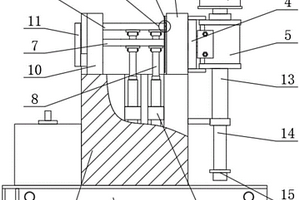 煤礦掘進作業用鉆探設備的升降結構