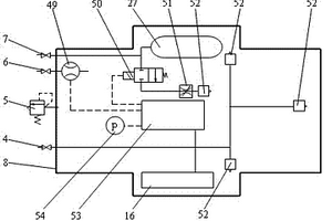 煤礦井下危險區域探測機器人平臺