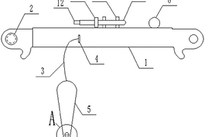煤礦超前支護用前探梁梁體