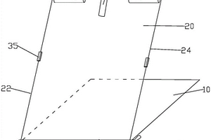 巷道中測量地質產狀的輔助工具