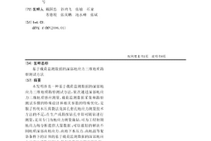 基于載荷監測數據的深部地應力三維地質勘察測試方法