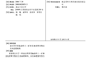 油田固井用偏高嶺土-礦渣基地質聚合物及其高溫緩凝劑