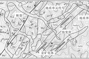 復雜礦區大比例尺地質填圖方法