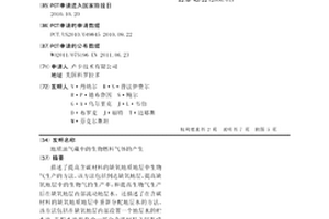 地質油氣藏中的生物燃料氣體的產生
