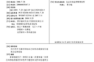 用于在井下器材和地面之間傳送或接收信息的方法和設備