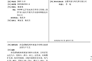 多孔質陶瓷納米級復合材料功能球及其生產工藝