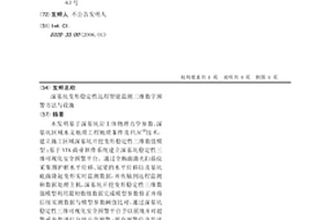 深基坑變形穩定性遠程智能監測三維數字預警方法與設施