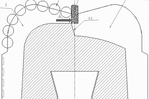 适用于石油勘探井可形成粗颗粒岩屑的PDC钻头