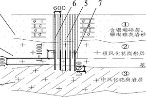 垂向組合式防滲止水帷幕結構