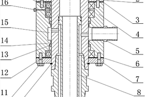 用于空氣鉆井的正反循環兩用氣水龍頭