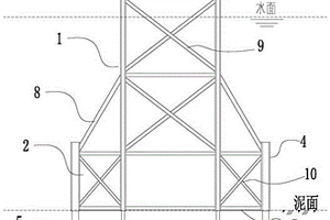 用于海洋工程的多角導管架基礎及其施工方法