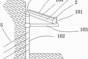 懸臂式消能棚洞及山區公路防護棚洞搭建方法