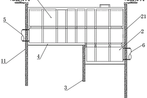 深淺布置的盾構工作井及其施工方法