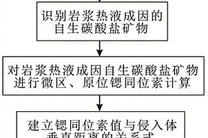 確定熱接觸變質巖儲層中巖漿熱液規模的方法