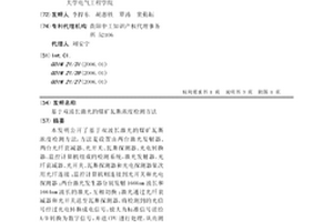 基于雙波長激光的煤礦瓦斯濃度檢測方法