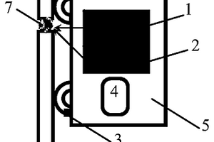 可提取紋理和顏色的煤礦立井罐道間距檢測裝置與方法