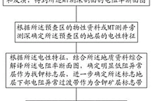 基于MT尋找可溶性海相鉀鹽的方法及系統