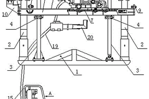 氣動架柱式鉆機