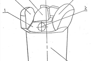 耐熱耐磨一體式強化鉆頭及其制作方法