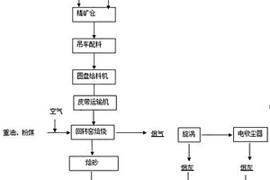 利用回轉窯處理復雜尾料的工藝