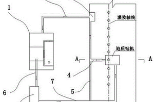 帷幕灌漿生產污水循環利用設備及操作方法