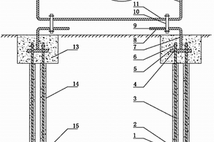 風力發電機風化巖層擴底錨桿基礎