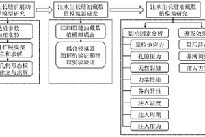 嵌入式離散裂縫的注水生長縫數值模擬方法和裝置