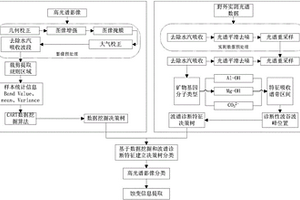 高光譜遙感蝕變信息提取方法