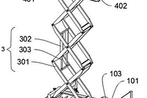 可調節高度的穩定型工程建筑施工架