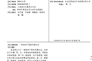 油田產量的預測方法