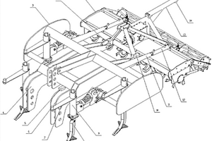 深松整地聯合作業機作業質量測控系統及方法