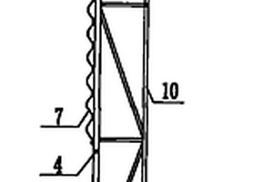 鋼桁架擋風墻及其施工方法