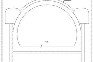 先墻后拱交叉中隔壁的隧道施工方法