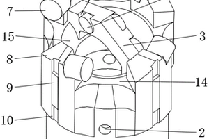 深孔定點取樣用塔型鉆頭