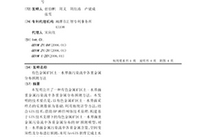 有色金屬礦區土-水界面污染流中各重金屬分布預測方法
