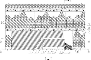 不留頂底柱預置空間充填采礦法