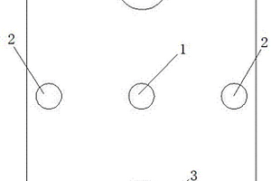 用于進路充填采礦中雙空孔菱形掏槽孔的布置方法