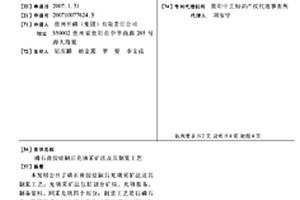 磷石膏膠結嗣后充填采礦法及其制漿工藝