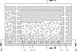 淺孔留礦采礦法的底部結構