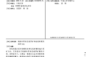 傾斜中厚多層或厚礦體連續回采的采礦方法