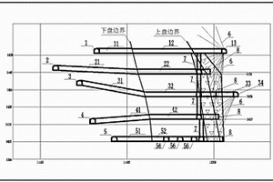 上盤預錨分段鑿巖階段空場嗣后充填采礦法
