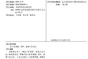 鋁土礦剝離、采礦、復墾工藝方法