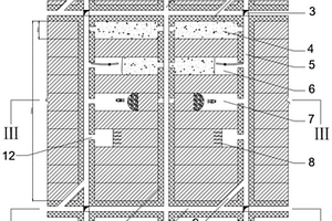 緩傾斜礦體分層條帶開采方法