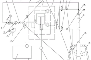 用于潛孔鉆機的濕式除塵系統