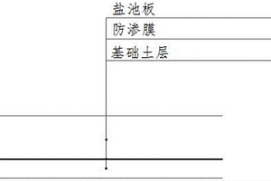 防滲膜和鹽池板結合的防滲系統