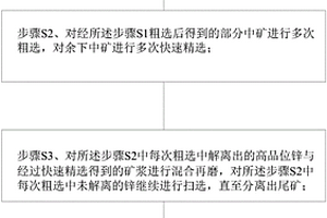 微細粒鋅金屬分離選礦方法及分離選礦裝置